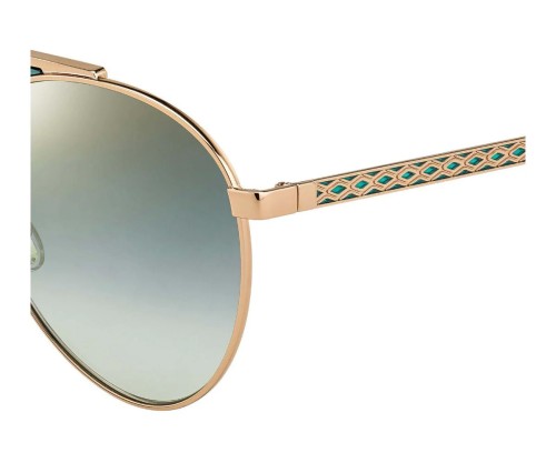 Jimmy Choo AVE/S - PEFEZ - 58 Napszemüvegek Arany,Zöld Pilóta (Aviator)