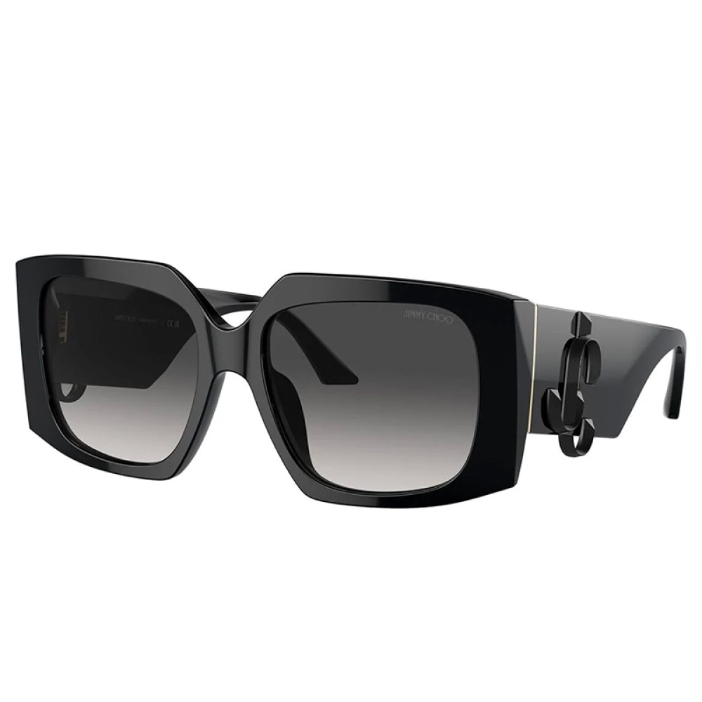 Jimmy Choo JC5006U - ​50008G - ​55 Napszemüvegek Fekete Szögletes