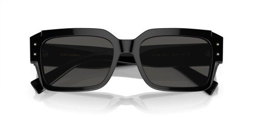 DOLCE & GABBANA DG4460 - ​501/87 - ​56 Napszemüvegek Fekete Szögletes