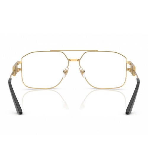 VERSACE VE1302 - ​1002 - ​59 Optikai keretek Arany, Fekete Pilóta (Aviator)
