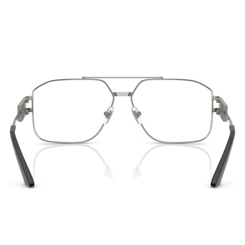VERSACE VE1302 - ​1001 - ​59 Optikai keretek Ezüst, Fekete Pilóta (Aviator)