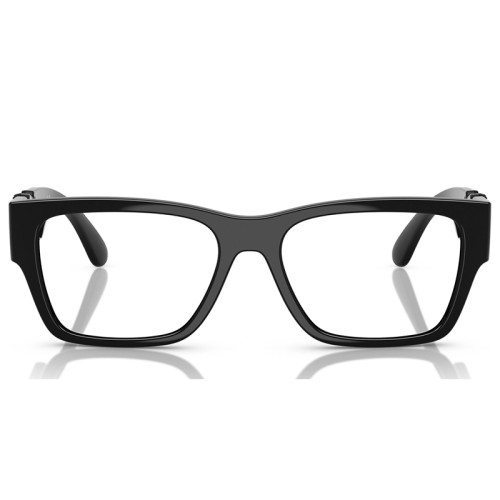 VERSACE VE3368U - ​5360 - ​55 Optikai keretek Fekete Szögletes