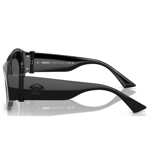 VERSACE VE4477U - ​536087 - ​52 Napszemüvegek Fekete Ovális
