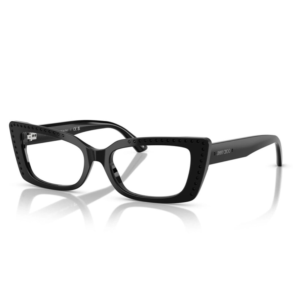 Jimmy Choo JC3018B - ​5017 - ​53 Optikai keretek Fekete Cat Eye (Macskaszem)