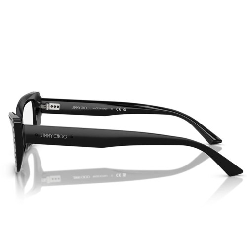 Jimmy Choo JC3018B - ​5017 - ​53 Optikai keretek Fekete Cat Eye (Macskaszem)