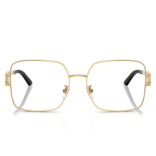 VERSACE VE1303D - ​1002 - ​56 Optikai keretek Arany, Fekete Szögletes