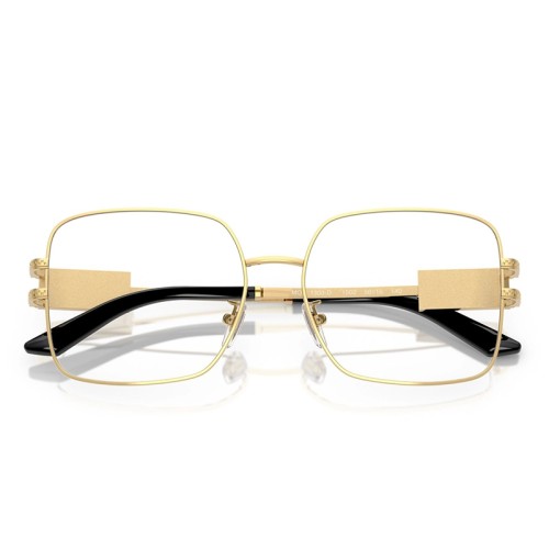 VERSACE VE1303D - ​1002 - ​56 Optikai keretek Arany, Fekete Szögletes