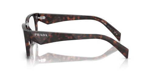 PRADA PR 22ZV - ​17N1O1 - ​55 Optikai keretek Dark Havanna Szögletes