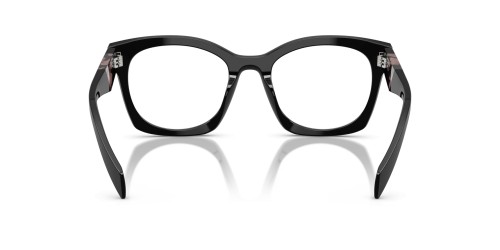 PRADA PR A05V - ​27A1O1 - ​52 Optikai keretek Fekete Szögletes