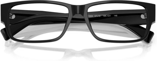 PRADA PR B09V - ​16K1O1 - ​57 Optikai keretek Fekete Szögletes