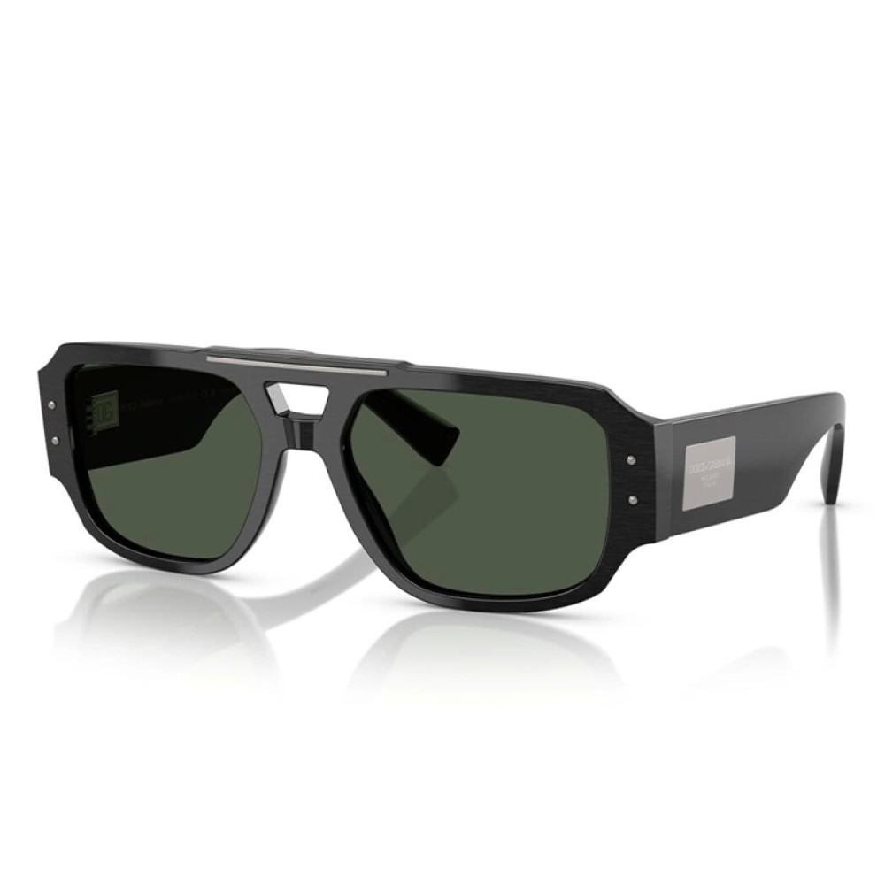 DOLCE & GABBANA DG4482 - ​28209A - ​57 Napszemüvegek Fekete Pilóta (Aviator)