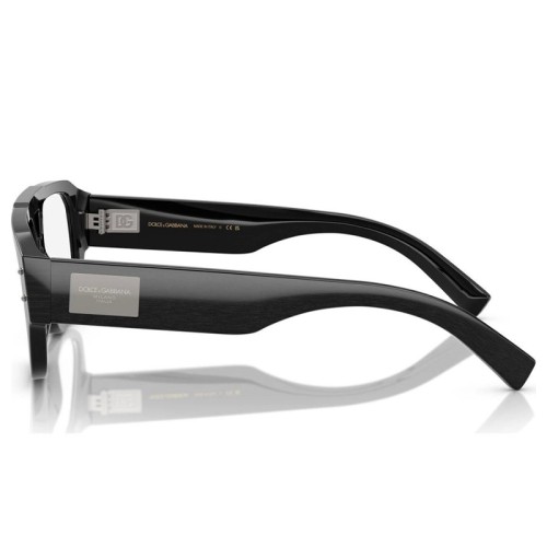 DOLCE & GABBANA DG3406 - ​2820 - ​56 Optikai keretek Fekete Pilóta (Aviator)