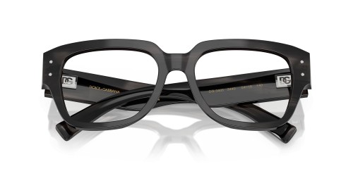 DOLCE & GABBANA DG3405 - ​3440 - ​54 Optikai keretek Fekete,Mintás Szögletes