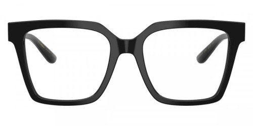 DOLCE & GABBANA DG3376B - ​3355 - ​53 Optikai keretek Fekete,Arany Szögletes