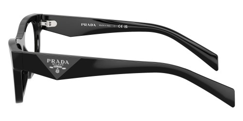 PRADA PR B01V - ​16K1O1 - ​54 Optikai keretek Fekete Szögletes