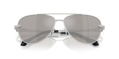 VERSACE VE2283 - ​10006G - ​61 Napszemüvegek Ezüst, Fekete Pilóta (Aviator)