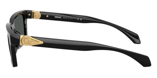 VERSACE VE4490U - ​GB1/87 - ​55 Napszemüvegek Fekete Szögletes