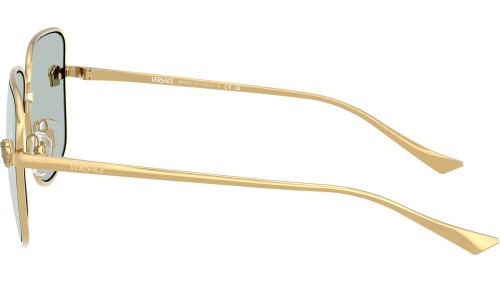 VERSACE VE2282 - ​10029C - ​59 Napszemüvegek Arany Szögletes