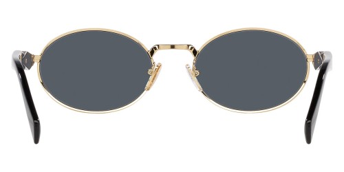 PRADA PR 65ZS - ​ZVN09T - ​55 Napszemüvegek Arany, Fekete Ovális