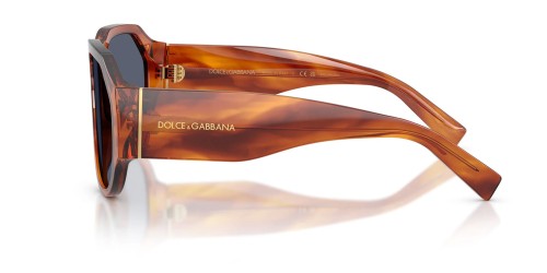 DOLCE & GABBANA DG4504 - ​32212V - ​58 Napszemüvegek Havanna Pilóta (Aviator)