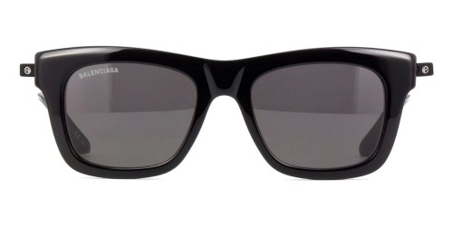 Balenciaga BB0161S - 001 - 52 Napszemüvegek Fekete Szögletes