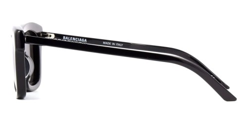 Balenciaga BB0161S - 001 - 52 Napszemüvegek Fekete Szögletes
