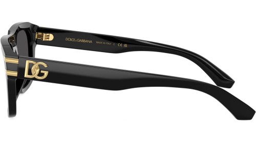 DOLCE & GABBANA DG4496 - ​501/87 - ​54 Napszemüvegek Fekete Szögletes