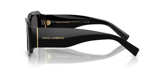 DOLCE & GABBANA DG4503 - ​501/87 - ​57 Napszemüvegek Fekete Szögletes