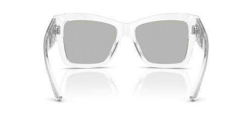 DOLCE & GABBANA DG4493 - ​31338V - ​55 Napszemüvegek Átlátszó,Ezüst Szögletes