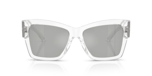 DOLCE & GABBANA DG4493 - ​31338V - ​55 Napszemüvegek Átlátszó,Ezüst Szögletes