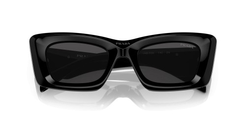 PRADA PR 13ZS - ​1AB5S0 - ​50 Napszemüvegek Fekete Szögletes