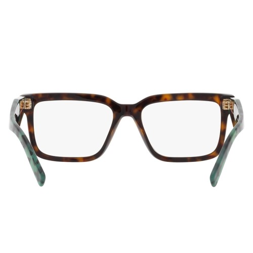 PRADA PR 10YV - ​2AU1O1 - ​54 Optikai keretek Havanna, Zöld Szögletes