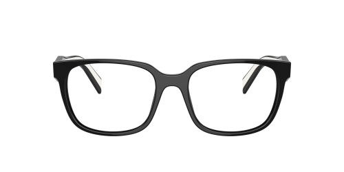 PRADA PR 17ZV - ​1AB1O1 - ​54 Optikai keretek Fekete,Fehér Szögletes