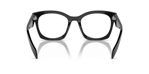 PRADA PR A05V - ​16K1O1 - ​52 Optikai keretek Fekete Szögletes
