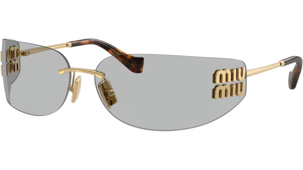 MIU MIU MU A51S - 5AK50K - 75 Napszemüvegek Arany, Havanna Shield