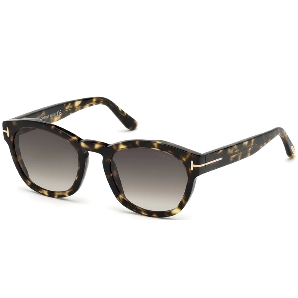 Tom Ford FT590 BRYAN-02 - 55B - 51 Napszemüvegek Dark Havanna Pillow (Lekerekített)
