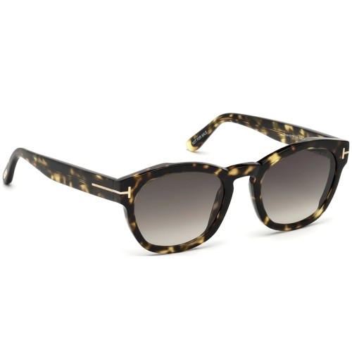 Tom Ford FT590 BRYAN-02 - 55B - 51 Napszemüvegek Dark Havanna Pillow (Lekerekített)