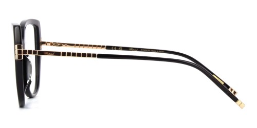 Chopard VCH360M - 0BLK - 55 Optikai keretek Fekete Cat Eye (Macskaszem)