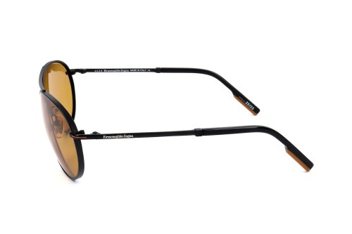 Zegna EZ0139 - 02E - 62 Napszemüvegek Fekete Pilóta (Aviator)