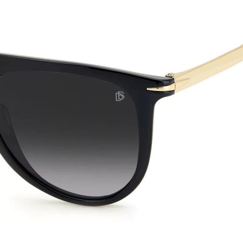 David Beckham DB 1039/S/FD - 2M29O - 54 Napszemüvegek Fekete, arany Pilóta (Aviator)