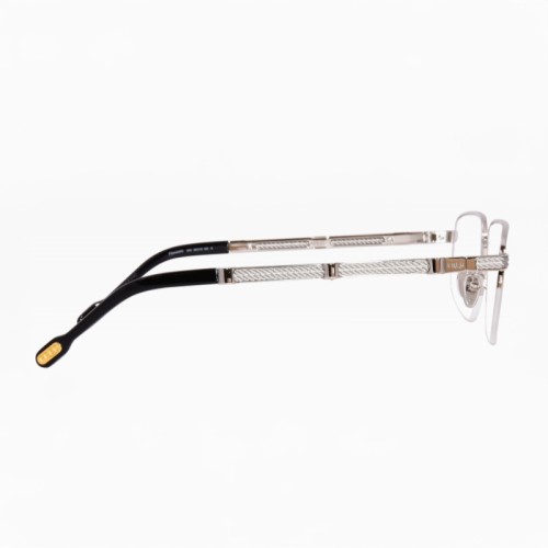Fred FG50039U - 016 - 58 Optikai keretek Ezüst, Fekete Szögletes
