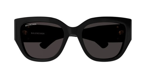 Balenciaga BB0323SK - 002 - 55 Napszemüvegek Fekete Szögletes
