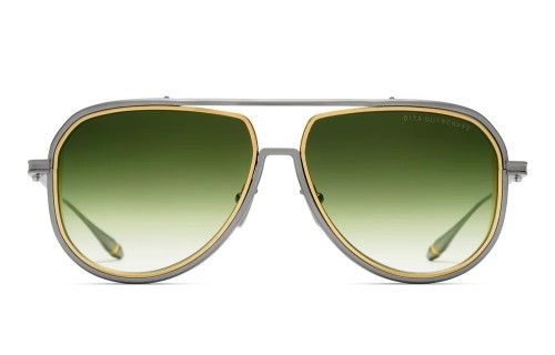 Dita OUTRCRAFT DTS188-A TITANIUM - 02 - 59 Napszemüvegek Arany, Ezüst Pilóta (Aviator)