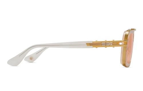 Dita LXN-EVO DTS403-A - 06 - 54 Napszemüvegek Arany, Fehér Pilóta (Aviator)
