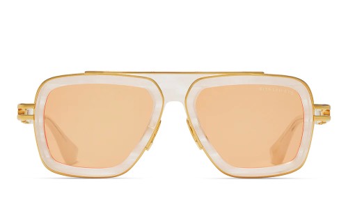 Dita LXN-EVO DTS403-A - 06 - 54 Napszemüvegek Arany, Fehér Pilóta (Aviator)