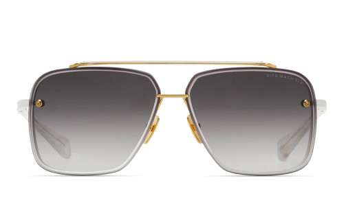 Dita MACH SIX//TITANIUM DTS121 - 07 - 62 Napszemüvegek Arany, Fehér Pilóta (Aviator)