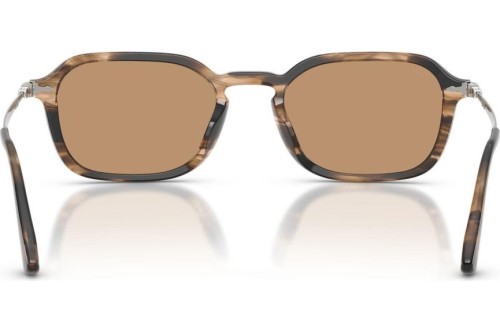 Persol PO3381S - 123653 - 54 Napszemüvegek Csíkozott fekete és szürkésbarna Phantos