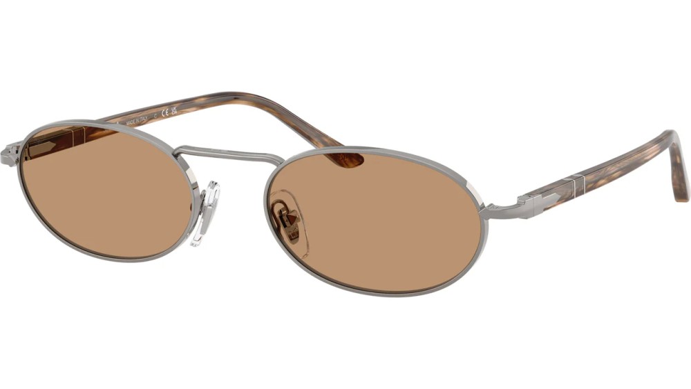 Persol PO1023S - 513/53 - 55 Napszemüvegek Kékesszürke fém Ovális