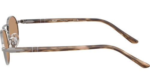 Persol PO1023S - 513/53 - 55 Napszemüvegek Kékesszürke fém Ovális