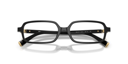 MIU MIU MU 01YV - 16K1O1 - 53 Optikai keretek Fekete Szögletes